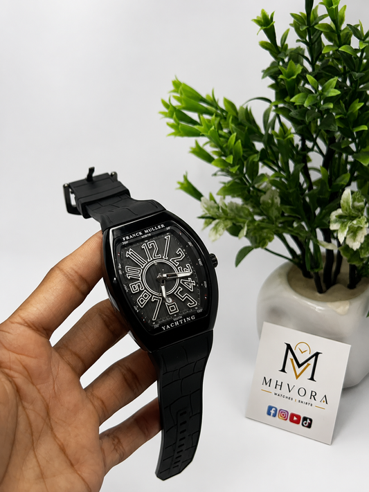 Franck Muller Vanguard Yachting Style Watch-Black&White