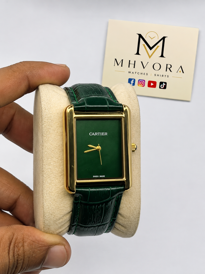 Cartier Tank Must Style Watch-Roman Numeral 6 Strap Colours