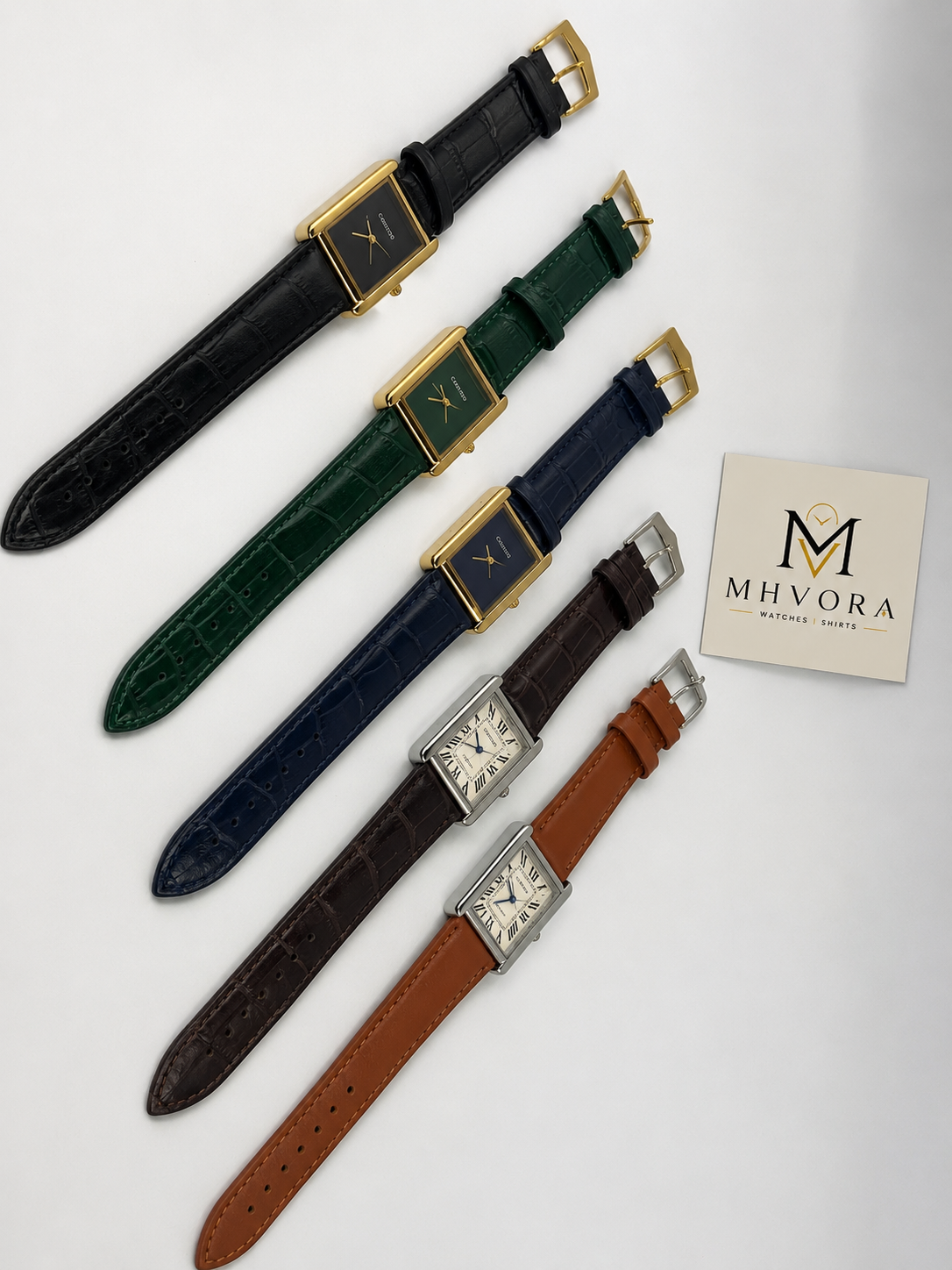 Cartier Tank Must Style Watch-Roman Numeral 6 Strap Colours